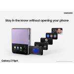 SAMSUNG Galaxy Z Flip 4 128GB Factory Unlocked Bora Purple (Renewed)